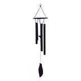 Sino Dos Ventos Metal Médio Som Agudo 60 Cm Fengshui