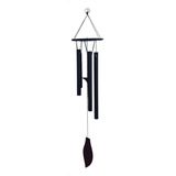 Sino Dos Ventos Metal Médio Som Agudo 60 Cm Fengshui Tamanho M 60 Cm
