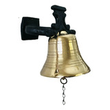 Sino Em Bronze Ferro Parede Teto Casa Sítio Campainha 2 3 Kg