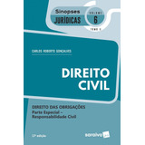 Sinopses Direito Civil Volume 6 Tomo Ii 17 Edição 2020 De Gonçalves Carlos Roberto Editorial Saraiva Educação S A Tapa Mole En Português 2020