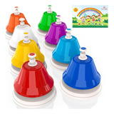 Sinos De Mesa Sinos De Mão Rainbow Diatonic Para Crianças C