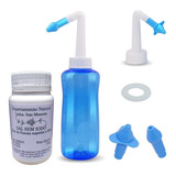 Sinusite Higienizador Ducha Nasal 300ml Sal Sem Iodo 100g