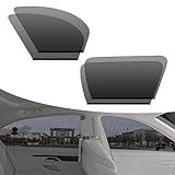 Sinytuto Kit De Para Sol De Vidro Para Janela Lateral Do Carro 4 Peças Vidro De Elevação Da Janela Lateral Traseira Dianteira Proteção Solar Isolamento Térmico Acessórios De Proteção De Privacidade