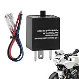 Siopob Relé De Pisca Pisca De Indicador Hiper De Sinais De Volta LED Relé De Lâmpada De Advertência De Perigo De Sinais De Volta De Pisca Pisca LED Relé Pisca De Sinais Relé De Lâmpada De