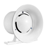 Sirene Para Alarme Piezo 12 Volts Cor Branca F105835