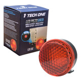 Sirene Piezo 6 Tons Com Led Vermelho 12v Marcha Ré Universal