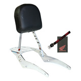 Sissy Bar C Encosto Cromado Honda Shadow 600