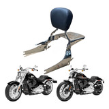 Sissy Bar Cromado Logo Harley Davidson Fat Boy Breakout 2024