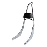 Sissy Bar Dyna Fat Bob Harley davidson fixo Alto Cromado