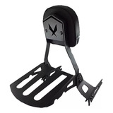 Sissy Bar Preto Harley Blackline 2012 Em Diante Jj Custom