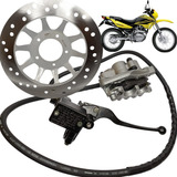 Sistema De Freio Completo Nxr Bros 150 Esd C Disco E Pasti