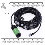 Sistema De Irrigação E Refrigeração Nevoa Jardim 10 Metros