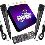 Sistema De Karaokê Profissional Com Pontuação- -2000 Músicas- 2 Microfones- Cabo HDMI- Teclado Numérico