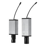 Sistema De Microfone Digital Sem Fio Profissional Ur 4 Silve