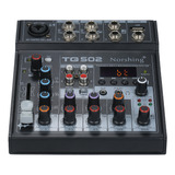 Sistema De Mixagem De Áudio Bt 502 Tg Usb Stereo Effect Phan