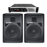 Sistema De Som Datrel Potência E Caixas Passivas 12 500w