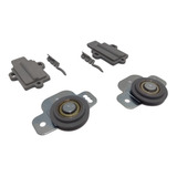 Sistema Deslizante Para Porta De Correr Com Guia Freio 30kg