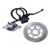 Sistema Freio Dianteiro Completo Com Disco Yamaha Ybr 125