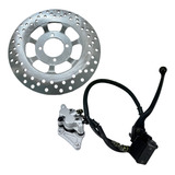 Sistema Freio Dianteiro Completo Com Disco Yamaha Ybr 125