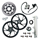 Sistema Freio Disco Cg Titan Start 150 160 14 24 Roda Liga