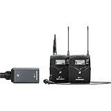 Sistema Microfone Lapela Sennheiser EW 100 ENG G4 G Wireless Transmissor XLR Montagem Em Câmera G 566 608MHz 