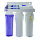 Sistema Osmose Reversa 100gpd Bomba P Laboratorio Aquario 110v 220v bivolt 