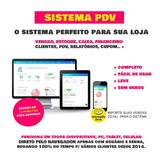 Sistema P Loja Pdv Caixa Vendas Estoque Cupom Clientes