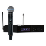 Sistema Sem Fio Digital Portátil Shure Slxd4br-g58/b58 - Preto