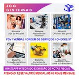 Sistema Vendas Controle De Estoque Caixa Pdv Clientes