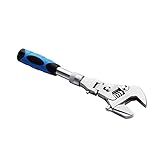 SIUKE Chave Ajustável Retrátil Chave Ajustável Multifuncional Retrátil Manutenção Doméstica Chave Catraca Prática 180 Punho Ar Condicionado Banheiro Chave De Manutenção De Espaço Estreito