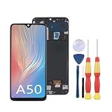 SiuVorZhi Tela LCD Compatível Com Samsung Galaxy A50 SM A505FN DS A505F DS A505 Display LCD Touch Screen Assembly Peças De Reposição Com Ferramentas 