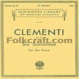 Six Sonatinas- Op- 36- Schirmer Library Of Classics Volume 811 Piano Solo