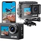 SJ-CAM SJ4000 Câmera Ação Tela Dupla- Filmadora 4K Prova Dagua- Estabilização EIS De 3 Eixos De 40 MP Camera Sport 170-FOV