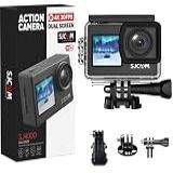 SJCAM Camera De Ação-SJ4000 Filmadora Camera 4K 30MP HD 170- Grande Angular- Subaquática à Prova D-água 2-0- Tela Traseira-MP4 -Telas Duplas-