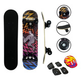 Skate 24 C Kit Protecao Shape Radical