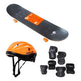 Skate Adulto Profissional C rolamento capacete kit Proteção