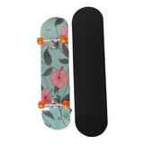 Skate Barato Iniciante Montado C Lixa 79cm Pronto Pra Uso