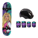 Skate Barbie Girl Power Acessorios De