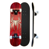 Skate Completo Semi Profissional Montado Vingadores Aranha