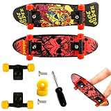 Skate De Dedo Fingerboard Kit 2 Skates Com Acessórios Desmontáveis Personalizável Brinquedo Infantil Presente Divertido Para Crianças