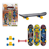 Skate Dedo Infantil 3 Und X trick Presente Fingerboard   Nf