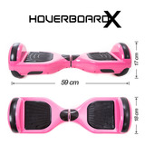 Skate Elétrico 6 5 Rosa Hoverboardx