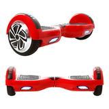 Skate Elétrico 6 5 Vermelho Hoverboardx