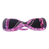Skate Elétrico Hoverboard Chuangxin Es208 Violeta Galaxia 6 5 Polegadas