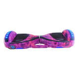 Skate Elétrico Hoverboard Hnq 6 5 Purple Space Com Alça