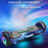 Skate Elétrico Hoverboard Lurs Hbd65s Azul