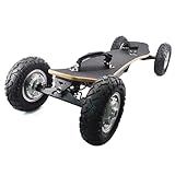 Skate Elétrico Off Road De 9 Polegadas Prancha Off Road De Quatro Rodas Motor Duplo De 800 W Escalada 25 30 Suporte De Carga De 180 Kg Skates Elétricos Com Controle Remoto 10A