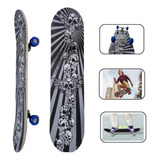 Skate Infantil Cruiser Completo Unissex Esporte Iniciante Nf