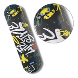 Skate Infantil Grafite Semi Profissional Criança Radical