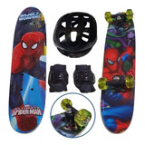 Skate Infantil Homem aranha